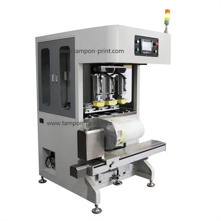 Pneumatic Rotating Ink Pad Printer